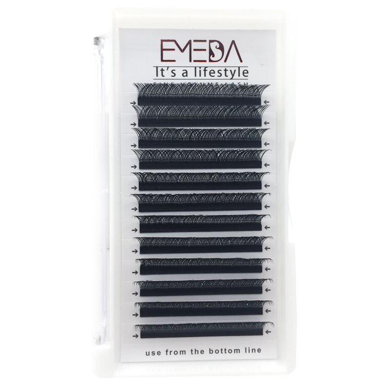 Wholesale Price for 0.07mm Thickness YY Eyelash Extensions C D Curl ODM OEM YY63